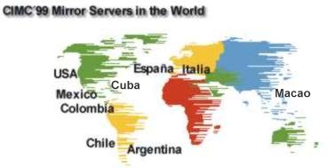 CIMC´2000 Mirrors Servers in the world