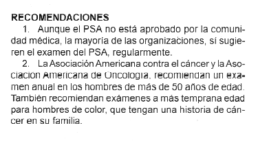 Imagen de Tamizaje de pacientes con cancer de prostata en Republica Dominicana