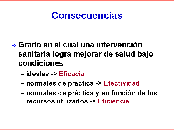 Ejemplos De Consecuencias